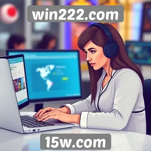 Vantagens do suporte ao cliente no win222.com