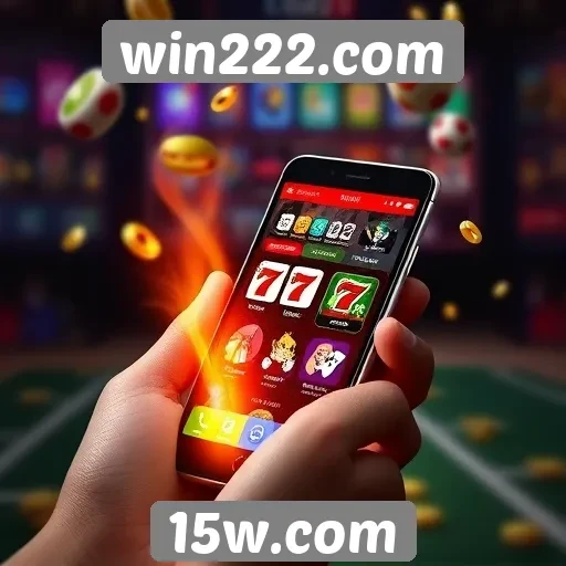 Experiência móvel no win222.com