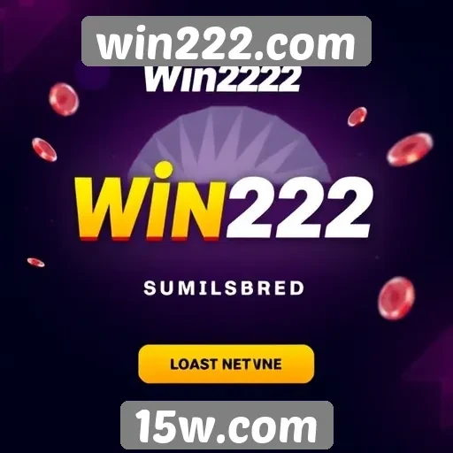 Atrações promocionais disponíveis no site win222.com