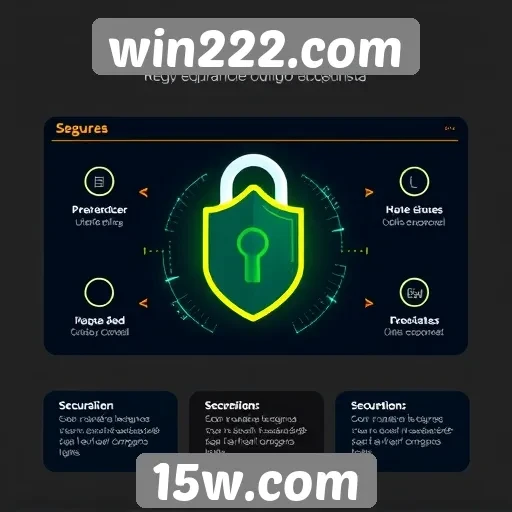 Recursos de segurança do site win222.com