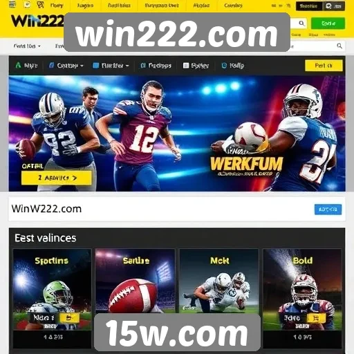 Apostas esportivas em destaque no win222.com
