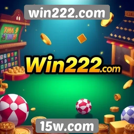 Variedade de jogos disponíveis em win222.com