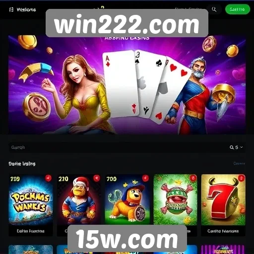 Win222.com oferece uma ampla variedade de jogos online
